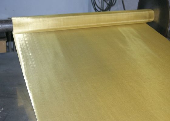 Twilled Weave Fine Brass Filter Screen Lưới để lọc đất sét và bột