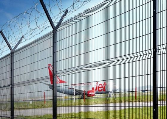 Phòng chống rỉ sét thép carbon PVC phủ dây chuyền hàn cho hàng rào an ninh