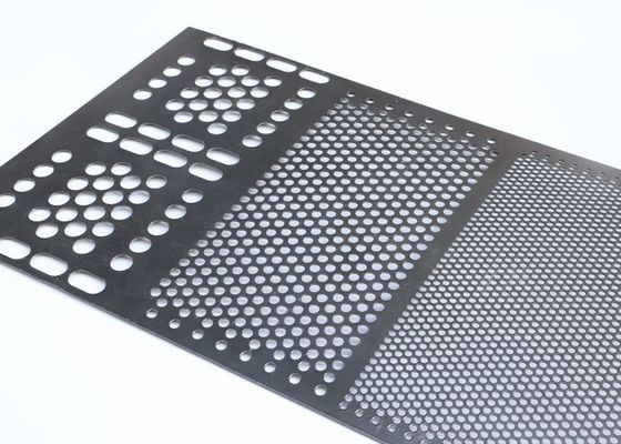 0Bảng nhôm lỗ trắng.7mm với lỗ vuông để trang trí