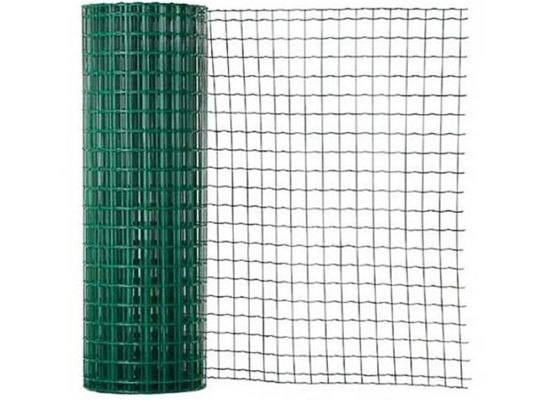 3Fts Green Pvc Coated Wire Mesh Hàng rào Rolls Wire Garden Hàng rào Roll Rustproof
