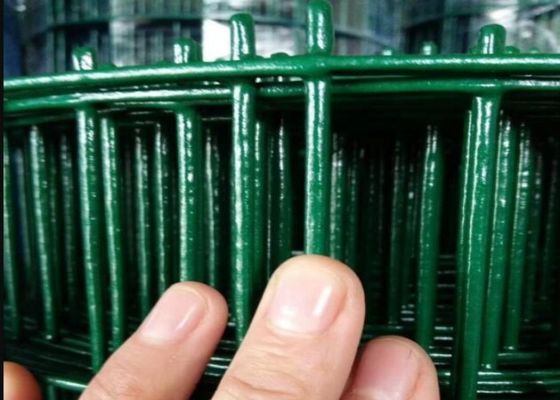 3Fts Green Pvc Coated Wire Mesh Hàng rào Rolls Wire Garden Hàng rào Roll Rustproof