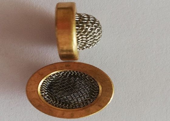 2-2800mesh Bộ lọc dây lưới Bộ lọc đồng thau Màn hình lưới vòm hình cong