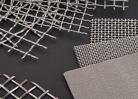 Lưới màn hình máy đùn lưới lọc bằng thép không gỉ AISI316 được dệt uốn