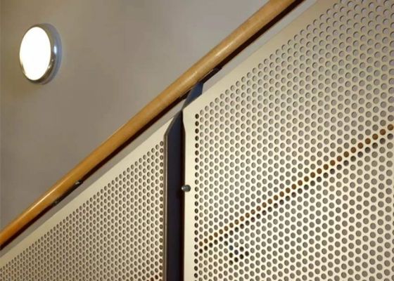 Tấm nhôm đục lỗ trang trí 0,5mm đến 6 mm Bảo vệ môi trường