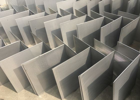 1.0mm Độ dày lỗ lưới tấm thép không gỉ cho lọc công nghiệp