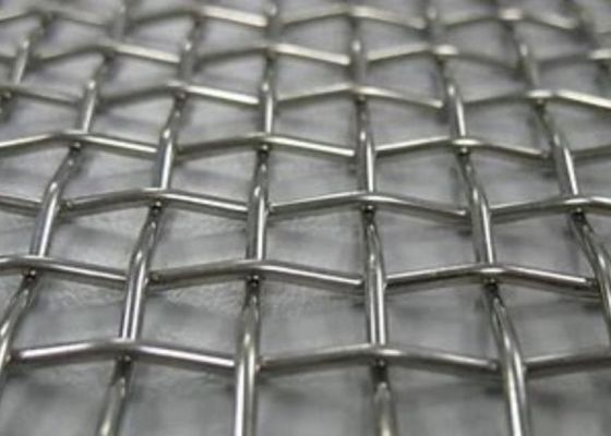 Màn hình lưới dệt chống ăn mòn với lưới vuông cho loại móc 30 ° 180 °