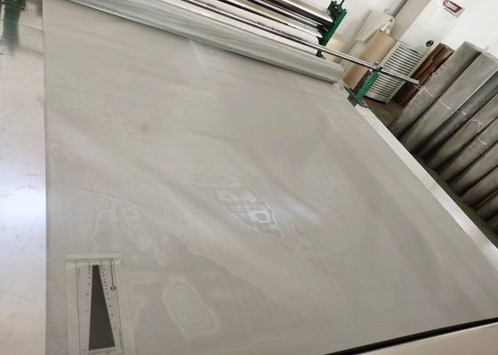Màn hình hình vuông được dệt trong thép kéo galvanized bề mặt vải đơn giản cho lọc công nghiệp.