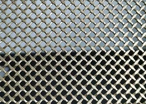 Màn hình lưới dệt bằng thép carbon cao có lỗ vuông chống mài mòn
