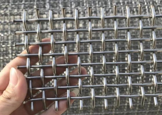 Stainless Steel Mesh Screen Rolls 0.02-50.8mm Aperture SS 316 Twill Weave cho các ứng dụng công nghiệp