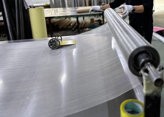 Màn hình lưới sợi thép không gỉ phủ epoxy màu đen với khả năng chống ăn mòn cao cho các ứng dụng khác nhau