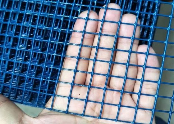 Chống rỉ sét màu xanh lá cây đen màu xanh sáp lưới dây cho vườn / sân vận động hàng rào