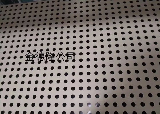 Tấm lưới thép không gỉ 304 đục lỗ Tấm lưới thép không gỉ 304 đục lỗ tròn Kim loại đục lỗ