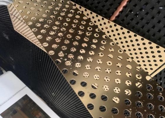 Bảng lưới kim loại lỗ tùy chỉnh cho lọc kiến trúc