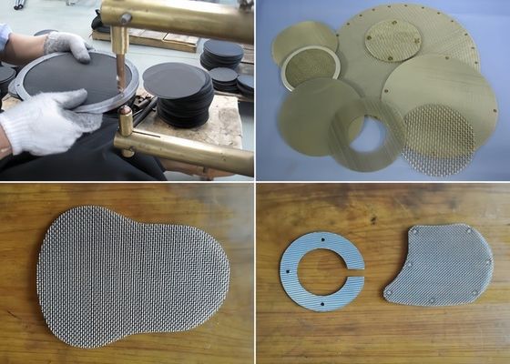 Dải lọc dầu mỏ hóa học Stainless Steel Filter Mesh kích thước và hình dạng khác nhau