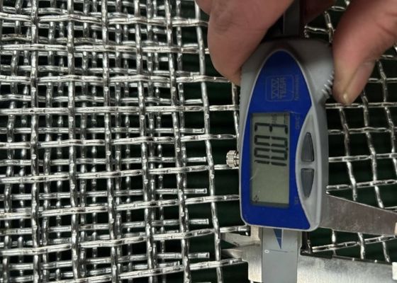 0.03-50.8mm Mesh Size Steel Wire Screen cho hiệu suất lọc hiệu quả