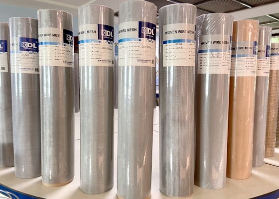 Stainless Steel Plain Weave Woven Wire Mesh Screen cho bộ lọc tách