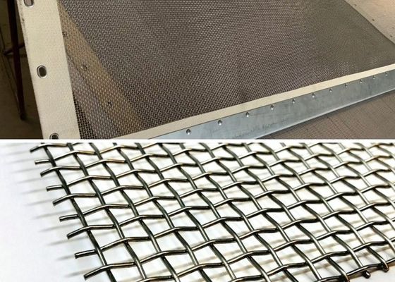 Màn hình sợi dệt bền Chất thép không gỉ có nét niken thấp cho hạt than