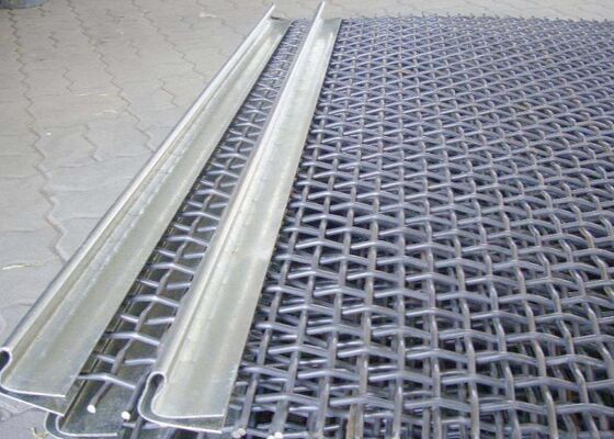 Crimped Wire Mesh Woven Wire Mesh Screen được thiết kế với vải đơn giản và vải tròn cung cấp hiệu suất trong công nghiệp