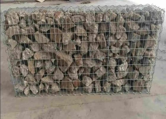 Lưới thép hàn mạ kẽm 2,5-3,7mm Lưới thép Gabion để xây dựng các bức tường bên ngoài
