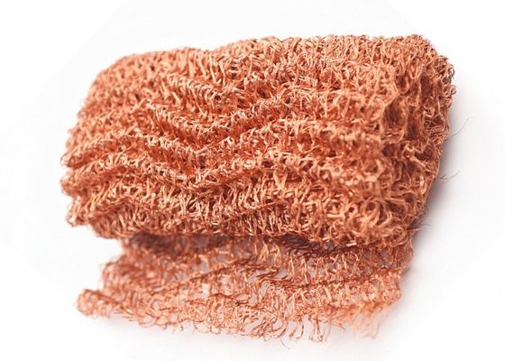 Lưới dệt kim bằng đồng cường độ cao có khả năng kháng kiềm rộng 0,3m-1,2m