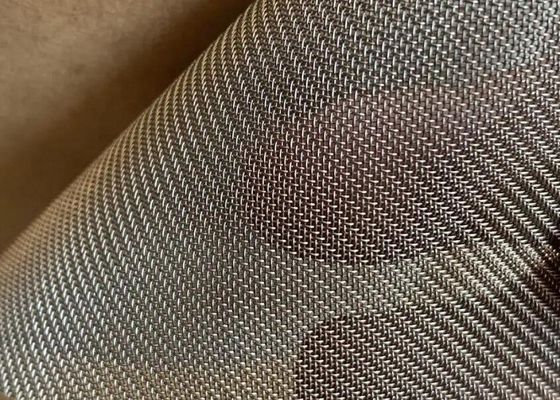 Lưới lọc dệt chéo bằng thép không gỉ Lưới 60mesh Chống mài mòn