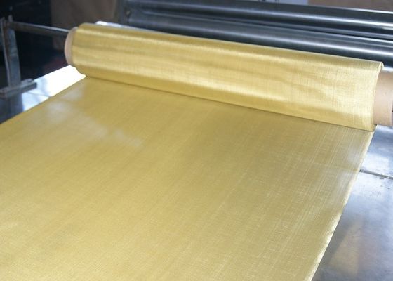 Độ sáng cao trang trí bằng đồng thau dây lưới cuộn vải màn hình dây dệt 1m-50m