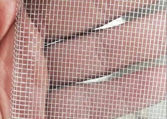 Lưới màn hình côn trùng bằng thép không gỉ 1,22m * 30,5m Lưới màn hình ruồi kim loại Lưới chống mài mòn