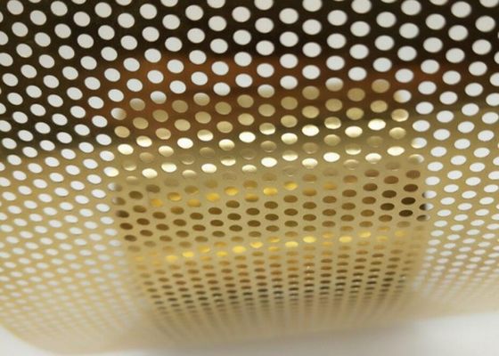 Tấm kim loại đục lỗ thí nghiệm của trường đại học Tấm đồng đục lỗ 100mm