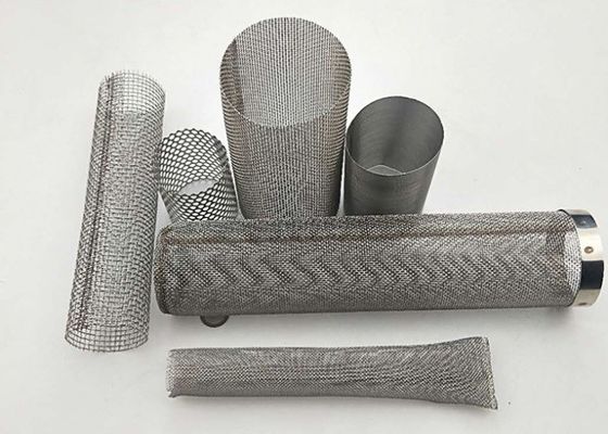 ISO14001 Lưới lọc xi lanh lưới thép không gỉ cấp thực phẩm Lưới 0,5-200micron