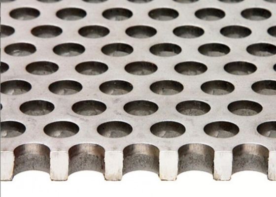 Tấm kim loại đục lỗ dày 16/65 Mn Q355B Mn Tấm đục lỗ tròn 1mm