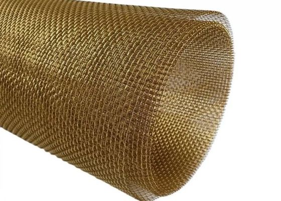 2-200 lưới Đồng thau dệt bằng đồng thau Màn hình lưới chịu nhiệt