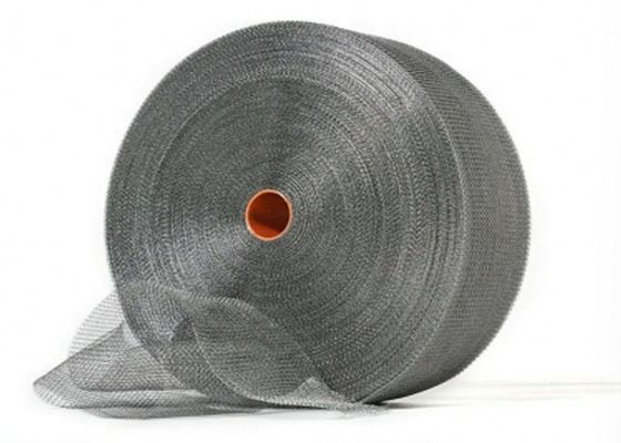Thép không gỉ tùy chỉnh 304 316 Kháng mòn Nickel Bricked Wire Mesh cho Demister / Pad lọc / Loại bỏ bụi