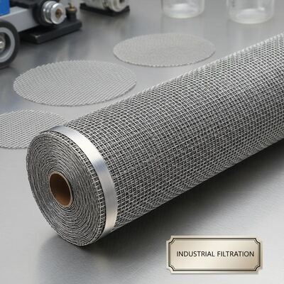 Lưới lọc thép không gỉ bền bỉ làm từ vật liệu SS304 và SS316 cho các ứng dụng sàng lọc và lọc công nghiệp