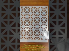 Kích thước tiêu chuẩn hoặc tùy chỉnh tùy chọn 304 tấm lưới lỗ với độ dày 0,1-12mm