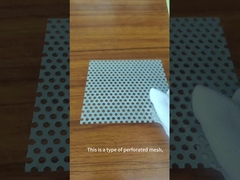 Ventilation And Smoke Filtration Bảng lưới lỗ 0.1mm-12mm Độ dày